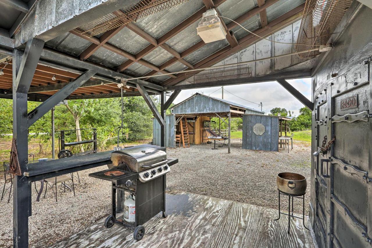 Authentic Clewiston Home With Outdoor Game Room מראה חיצוני תמונה