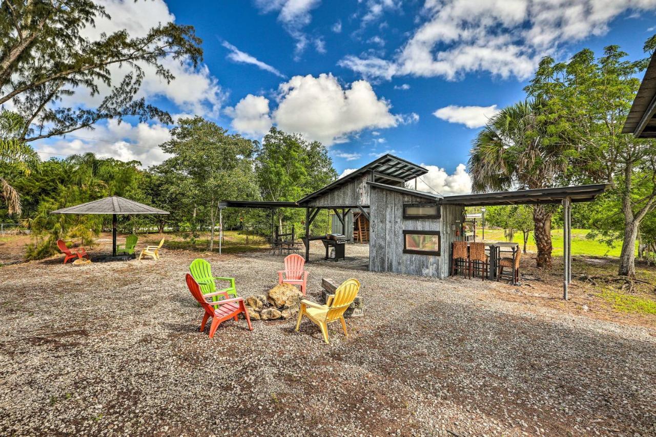 Authentic Clewiston Home With Outdoor Game Room מראה חיצוני תמונה