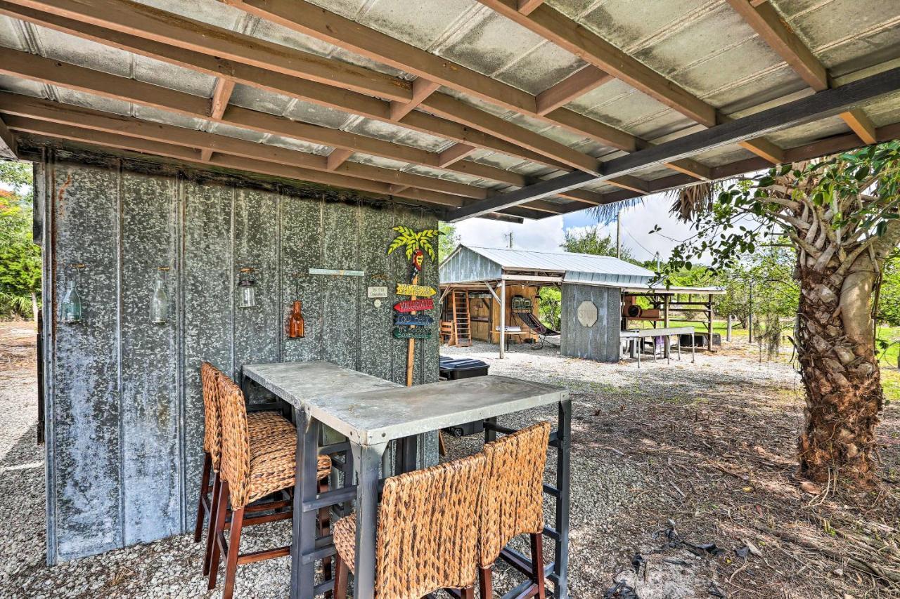 Authentic Clewiston Home With Outdoor Game Room מראה חיצוני תמונה